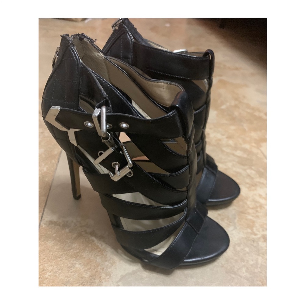 Leather Aldo high heels